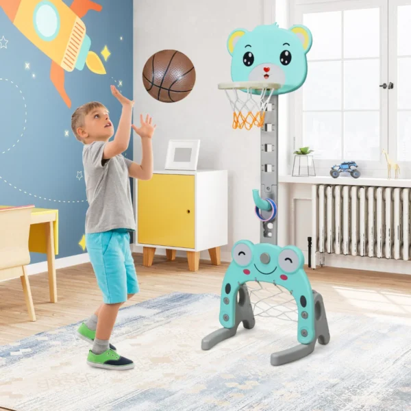 3 In 1 Basket/ Goal Post & Ring